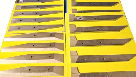 Nouvelles lames de coupe pour les enveloppeuses de savon ACMA