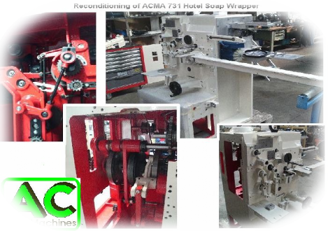 ACMA 731 Hotel Soap Wrapping machine