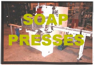 Soap press, soap stamper,
